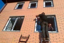 Монтаж решеток в Красноярске
